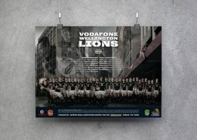 Wellington Lions 2010 Campaign Poster image