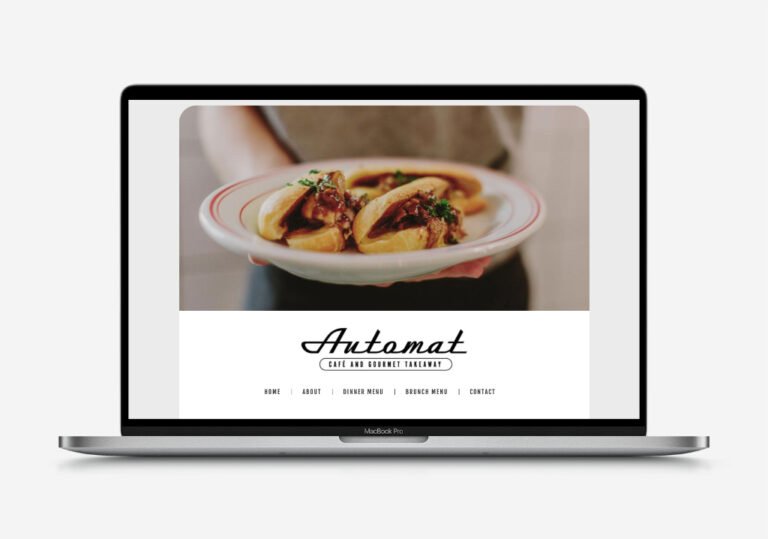 Automat Cafe and Gourmet Takeaway Website