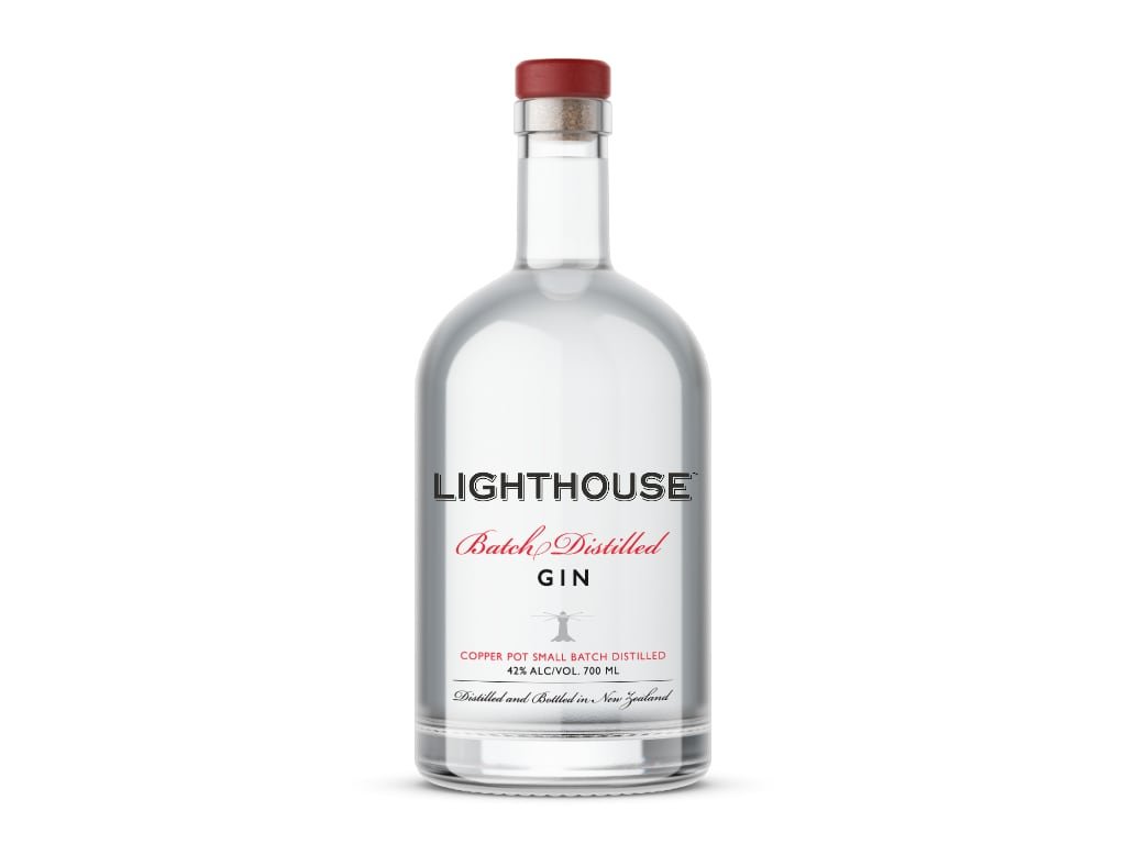 Brand Development lighthouse bottle