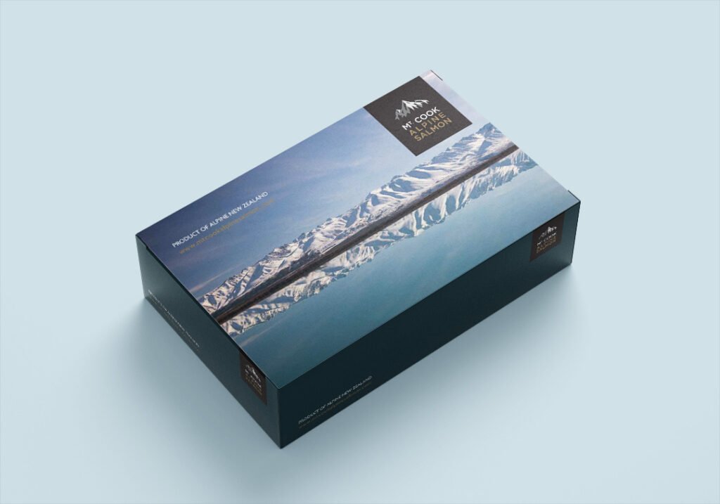 MtCook Alpine Salmon Packaging Design MtCook Alpine Salmon Packaging Design
