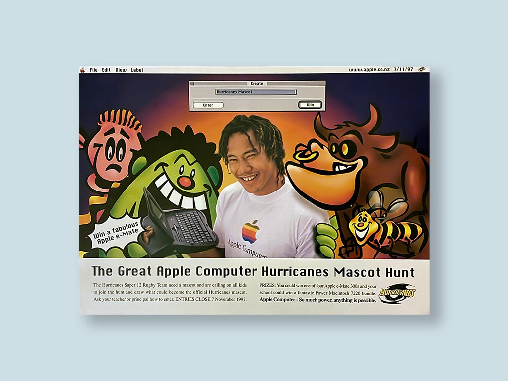 apple mascot hunt poster 1024x768
