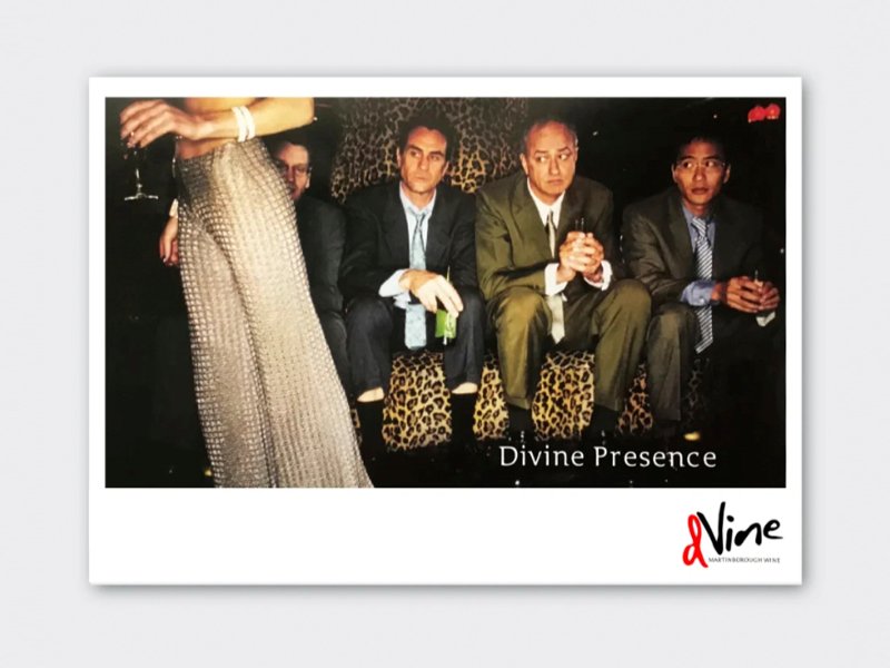 dVine Martinborough Wine identity and campaign advertising.
