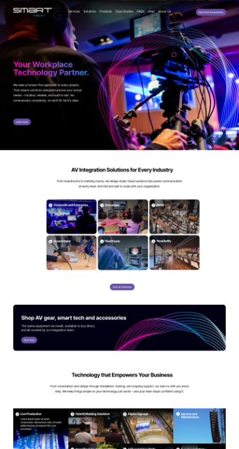 smarttech-website-343 Nurture Higher Eduction Website
